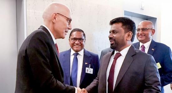 Sri Lanka's President Meets UN Rights Chief In NY